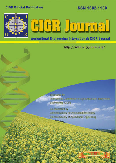 					View Vol. 12 No. 1 (2010): CIGR Journal
				